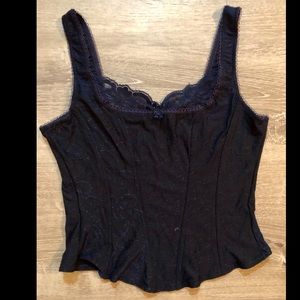 Dark blue Lingerie Top